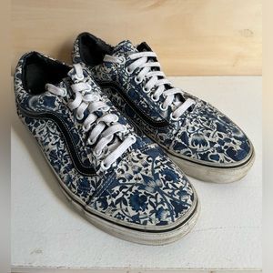 Vans x liberty Old Skool size 10 floral print $30 obo